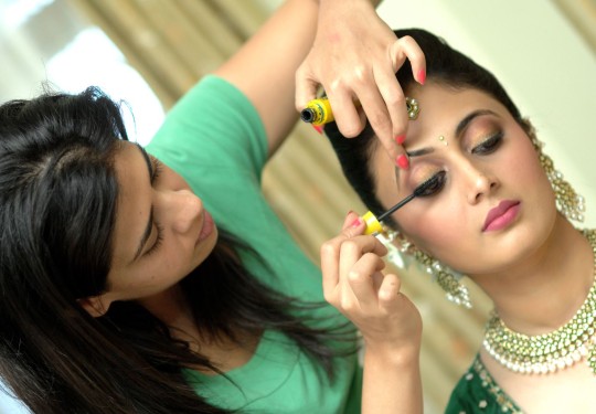 Getting Ready Bridal Photography India