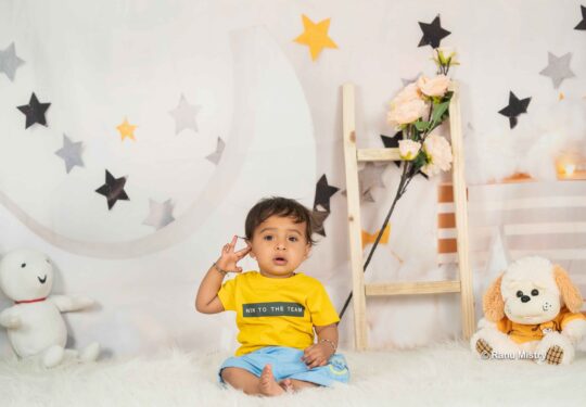 My first baby Photo Shoot at Studio Photography India